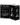 Icicles No. 77 Hand Blown Glass Rose Butt Plug - Black
