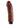 King Cock 8" Vibrating Cock - Brown