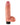 King Cock 7" Vibrating Cock W-balls - Flesh