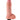 King Cock 8" Vibrating Cock W-balls - Flesh