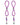 Bijoux De Nip Nipple Halos Flower Charm - Purple