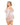 Animal Inside Dress White Queen