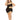 All You Need Cut Out Dress Black Queen