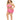 All You Need Cut Out Dress Neon Pink Queen