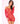 Bad Intentions Fishnet Dress Red - O/S