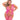 Flight Risk Sheer Bodystocking Pink 1X-3X