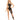 Show You How Cut Out Bodystocking Black O/S