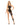 Show You How Cut Out Bodystocking Black O/S