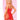 Seamless V-Plunge Dress Red - Up to 2X