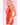 Seamless V-Plunge Dress Red - Up to 2X