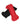 Shibari Bondage Rope - Black/Red (2 pk)