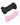 Plesur Cotton Shibari Bondage Rope 2 Pack - Black-pink