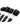 Plesur Fuzzy Bedroom Bondage Kit - Black