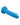 Rock Candy Suga Daddy 8"  Dildo - Blue