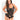 Va Voom Chemise & Garter Black -  (1X-2X)