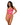 hot pink Stretch Lace with Underwire Cups & Strap Thong Detail Teddy