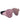 Spartacus Leather Blindfold- Pink Snakeskin