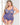 plus size Cross Dye Lace Peek a Boo Chemise with Attached Garters & G-String. purple