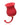 Inmi Bloomgasm Royalty Rose Textured Suction Clit Stimulator - Red