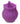 Bloomgasm Wild Violet 10X Silicone Clit Licking Stimulator - Purple