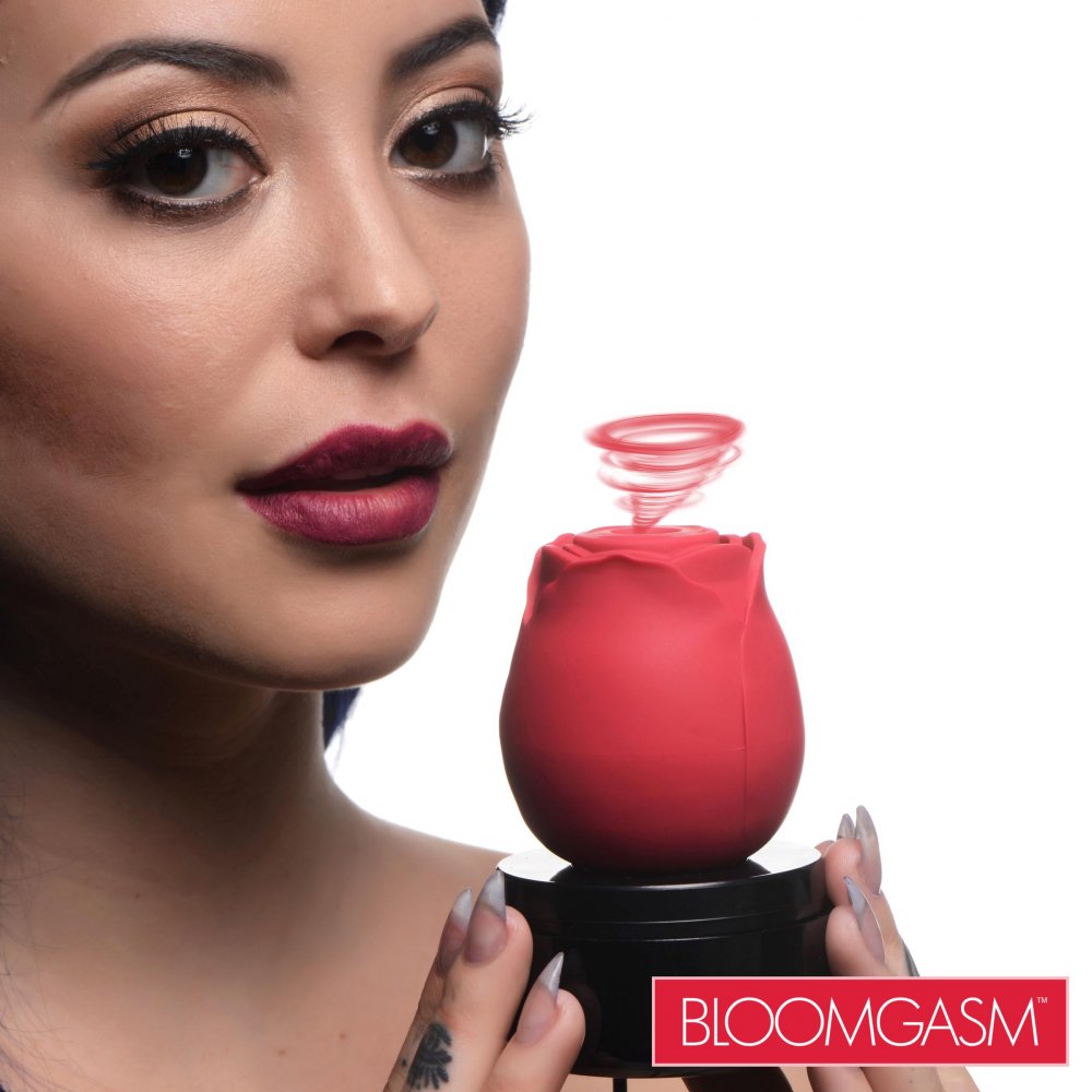 Bloomgasm Enchanted Rose Vibe - Red Adult Toy Box Bloomgasm Enchanted Rose Vibe - Red Adult Toy Box