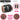 Curve Toys Mistress Double Shot Mini Masturbator Pussy & Ass - Dark