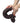 Get Lucky 12" Real Skin Dildo - Dark Brown