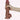 Get Lucky 9 Inch Real Skin Dong - Light Brown
