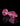 Icicles No. 79 Hand Blown Glass Diamond Butt Plug - Pink